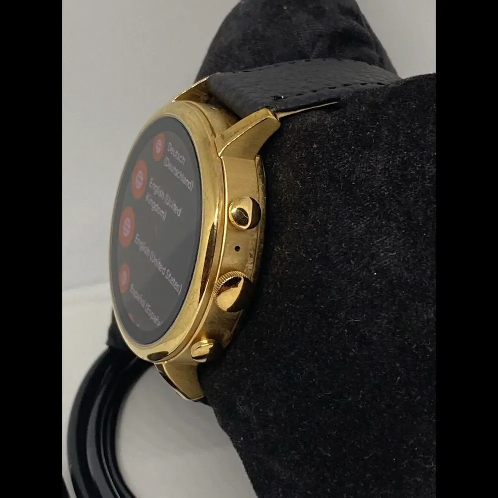 Fossil Gen 4 Authentic Digital Dial Smart Watch Custom Band FTW6031 AB361